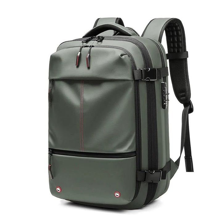 AIRVAC – The Smart Travel Compression Backpack - Green - Williams Brothers
