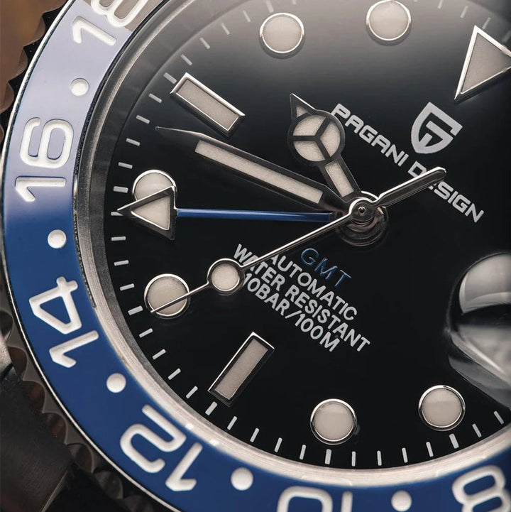 Horizon Automatic Black & Blue Watch - Williams Brothers