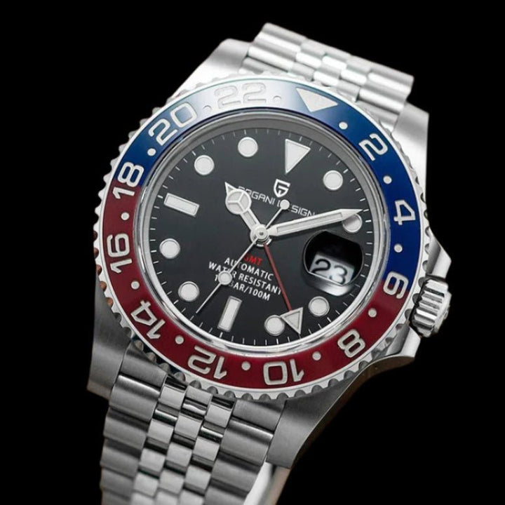Horizon Automatic Red & Blue Watch - Williams Brothers