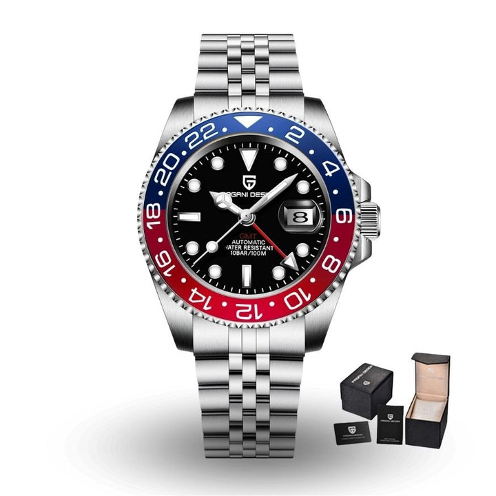 Horizon Automatic Red & Blue Watch - Williams Brothers