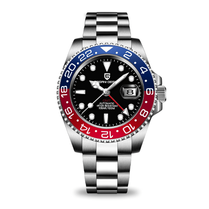 Horizon Automatic Red & Blue Watch - Williams Brothers