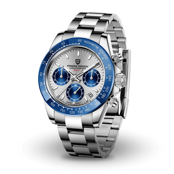 Phantom Quartz Chronograph Watch Blue - Williams Brothers
