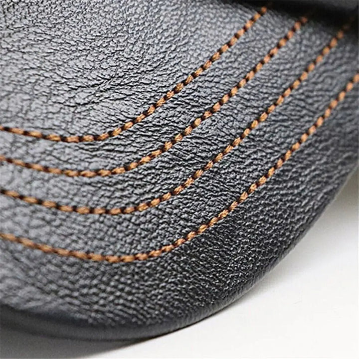 Premium Outback Leather Cap - Williams Brothers