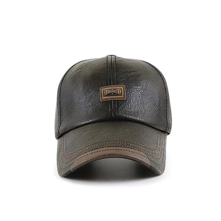 Premium Outback Leather Cap - Williams Brothers