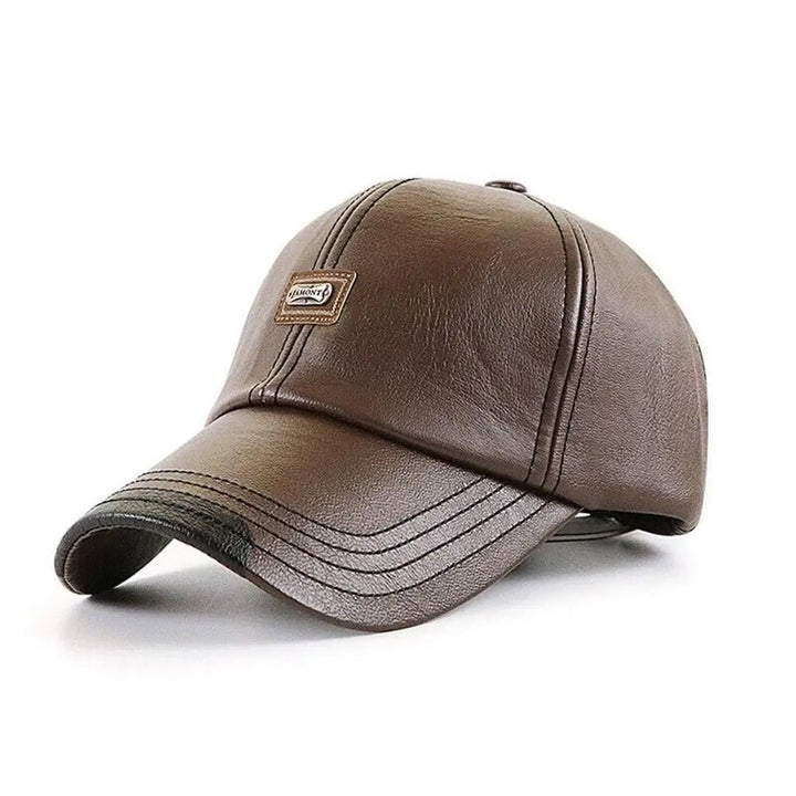Premium Outback Leather Cap - Williams Brothers
