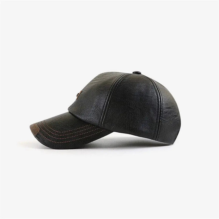 Premium Outback Leather Cap - Williams Brothers