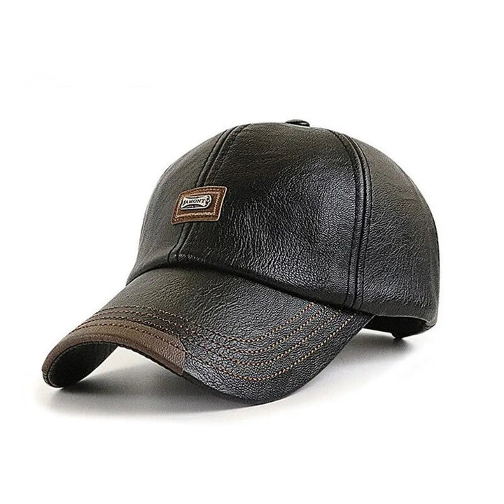 Premium Outback Leather Cap - Williams Brothers