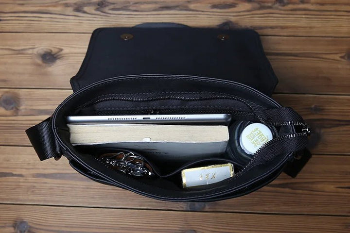 The Nomad Leather Shoulder Bag - Williams Brothers