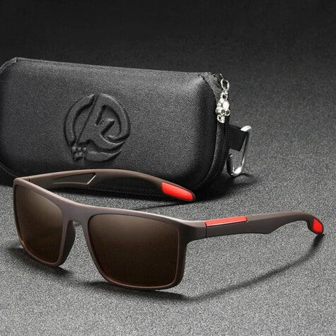 Velocity Ultra-light Polarised Sunglasses - Williams Brothers - Brown